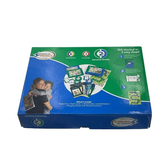 Hooked on Phonics Second Grade Learn to Read Reading Books New - Picture 6 of 6